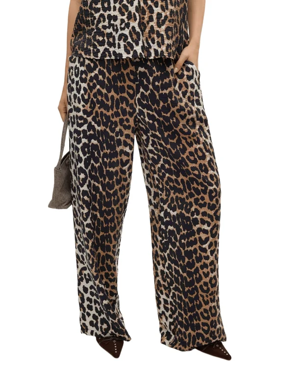 Josie Hw Wide Pant Wvn Boo