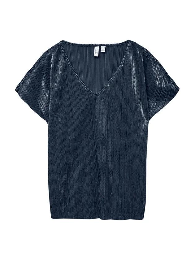 Valdola S S V Neck T Shirt Jrs Btq