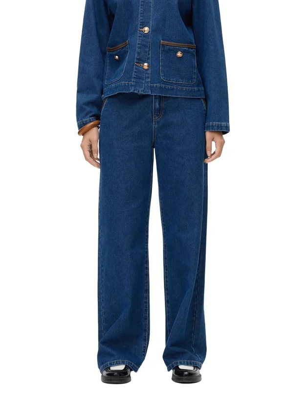 Margot Hr Wide But Color Jeans
