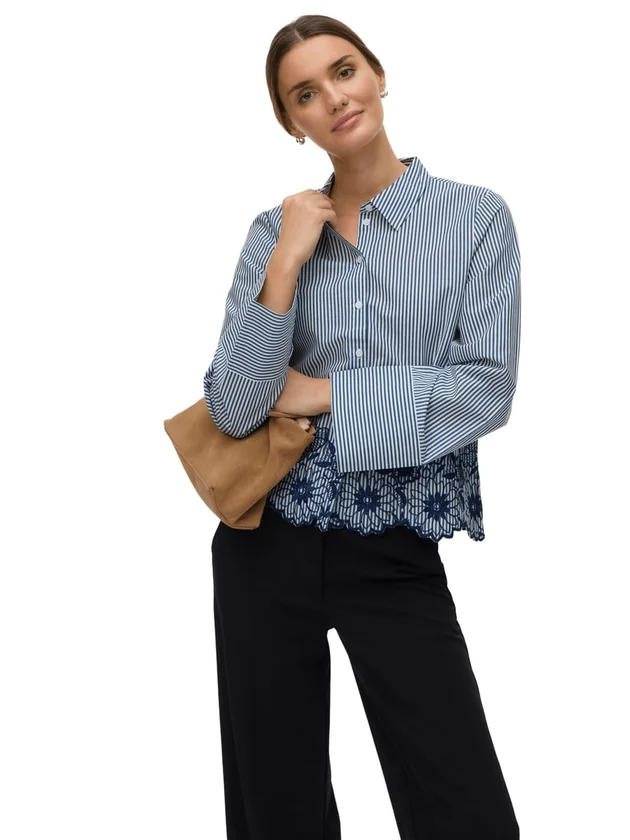 Vmmary LS Shirt Wvn Ga