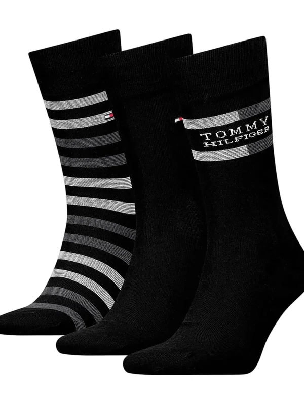 Sock 3P Giftbox Stripe