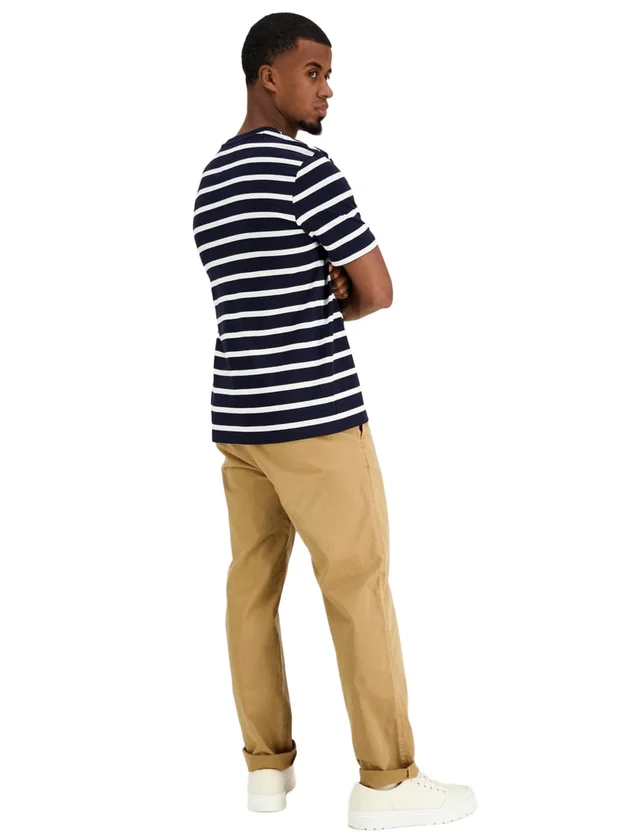 Ess Reg Fit Stripe Pocket Tee