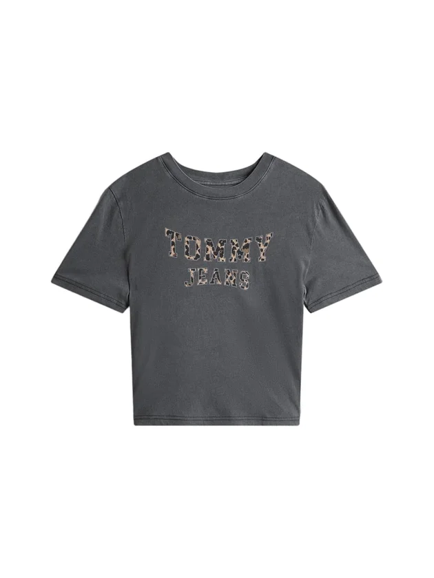 Bxy Leopard Varsity Tee