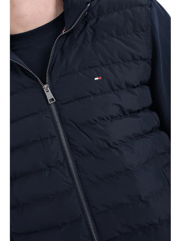 Mix Media Hooded Zip Through