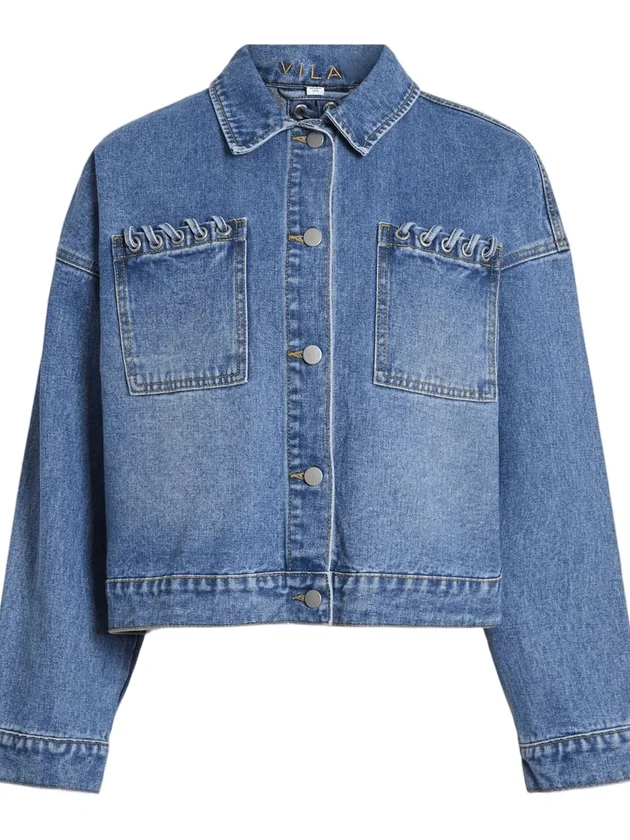 Viea L S Eyelet Detail Mbd Jacket