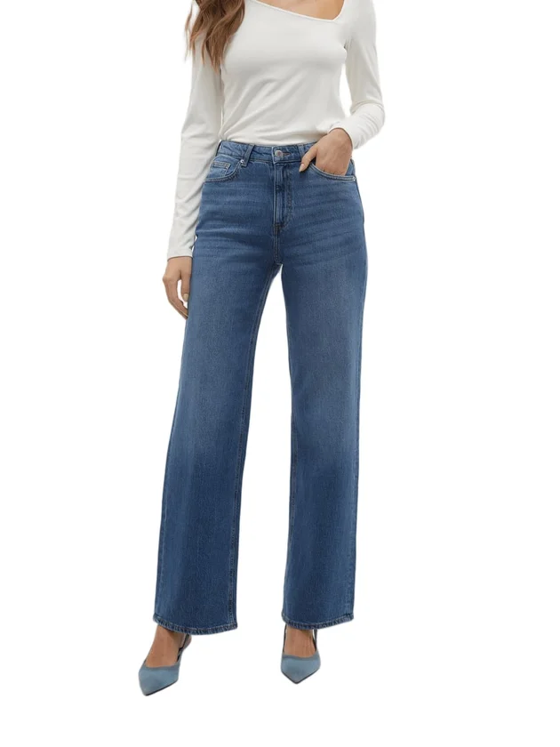 Tessa Hr Wide Jeans