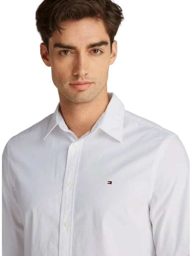 Flex Poplin Kent Collar Sf Shirt