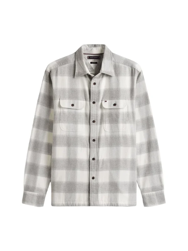 Flannel Check Shirt Jacket