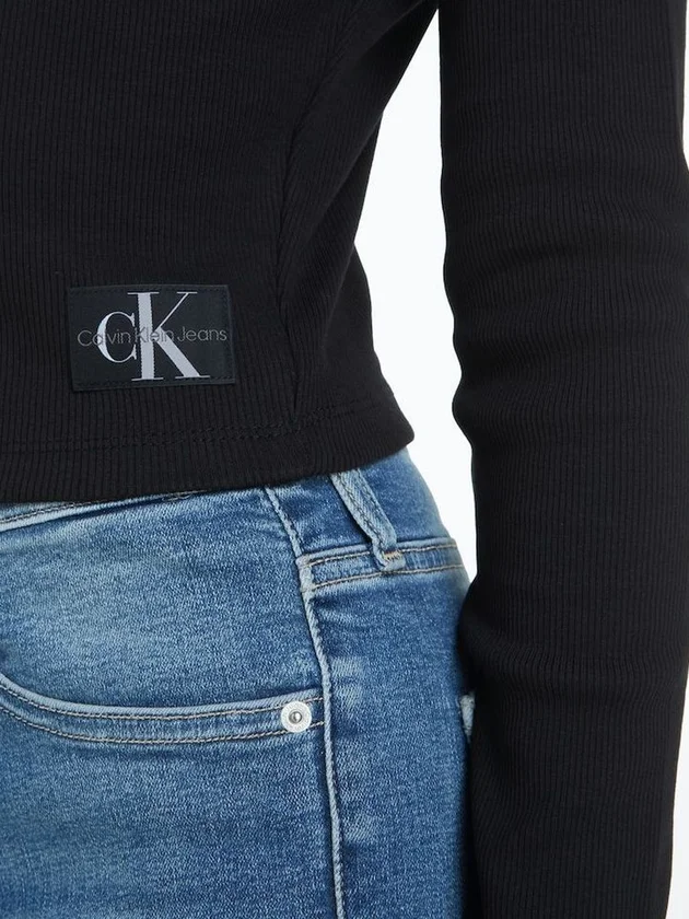 Woven Label Rib LS C
