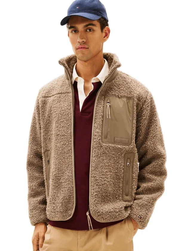 Teddy Fleece Zip Thr