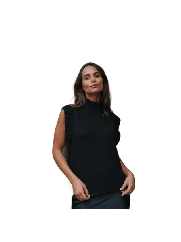 Sl Highneck Vest