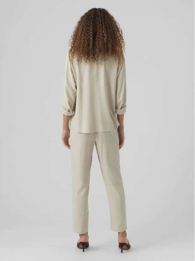 Vmjesmilo Lin Ankle Pants Wvn Noos