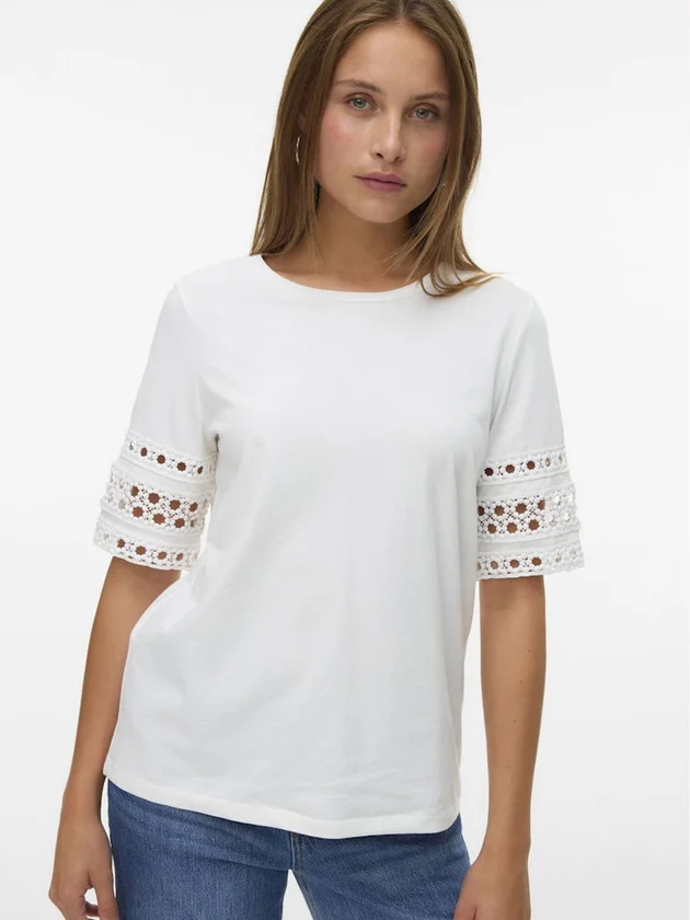 Vmivacy 2 4 O Neck Top Jrs Btq