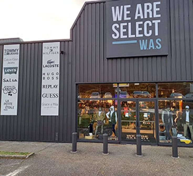Extérieur du magasin WAS WE ARE SELECT MONTMOROT