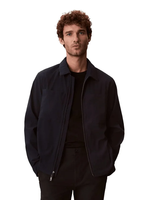 Seersucker Blouson