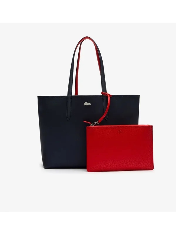 Anna Réversible Bicolore Sac Cabas Pochette Amovible