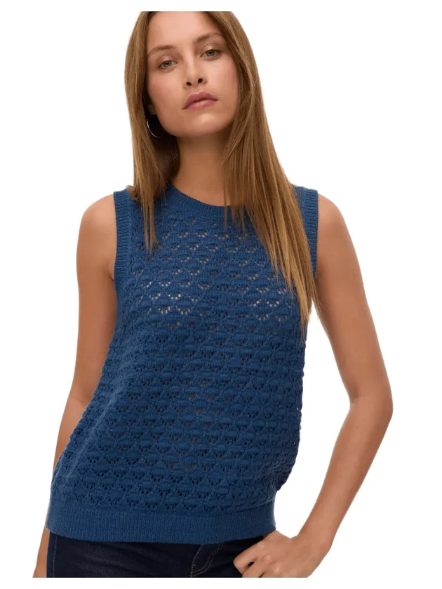 Vmjaqueline Sl O Neck Top Boo