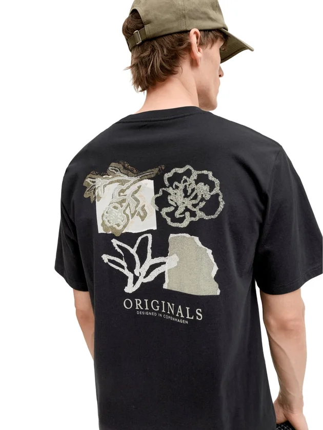 Jormontauk AOP Back Tee SS Crew Neck SN