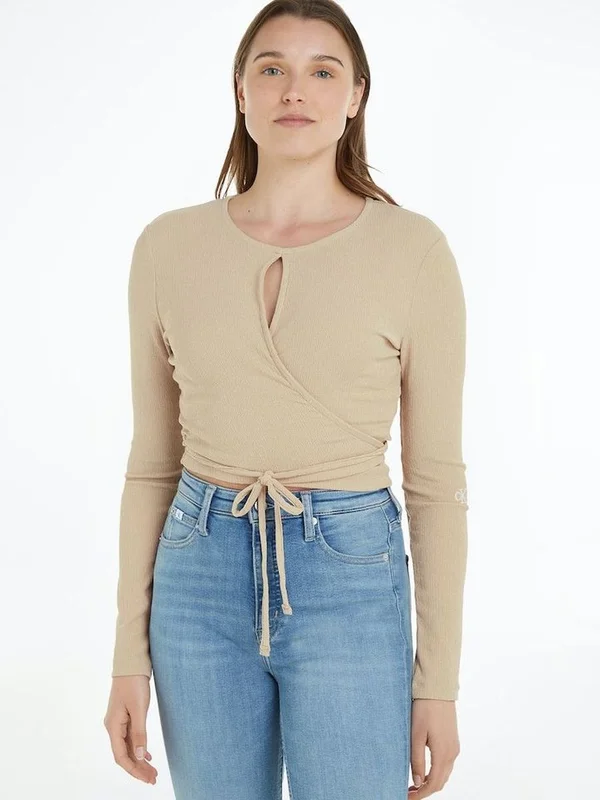 Front Split Wrap LS