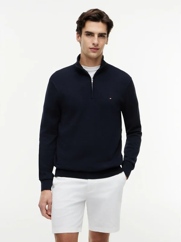 Essential Cotton Zip