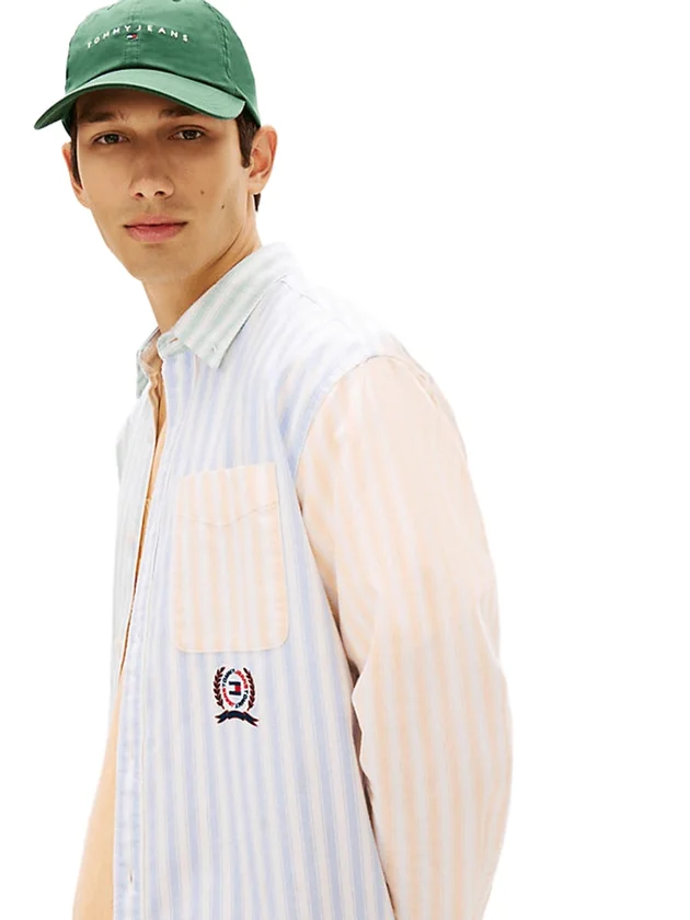 TJM RLX Oxford Fun Stripe Shirt