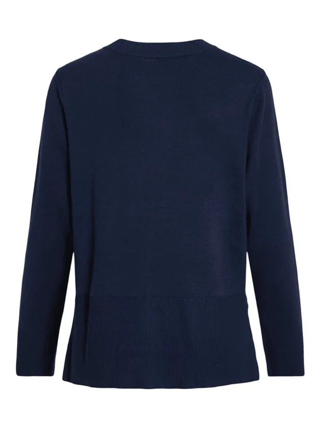 Viostria O Neck L S Knit Top Noos