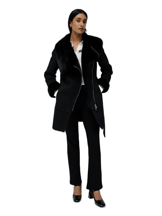 Long Shearling Coat