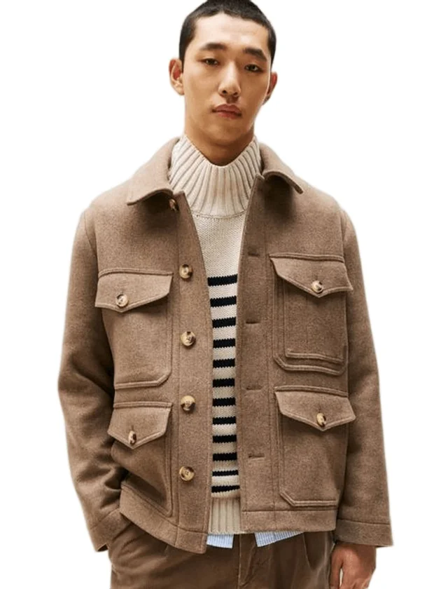 Wool 4Pkt Jacket