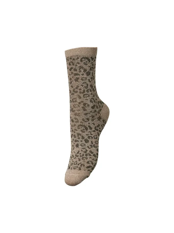 Pcsebby Glitter Long Aop Socks Noos