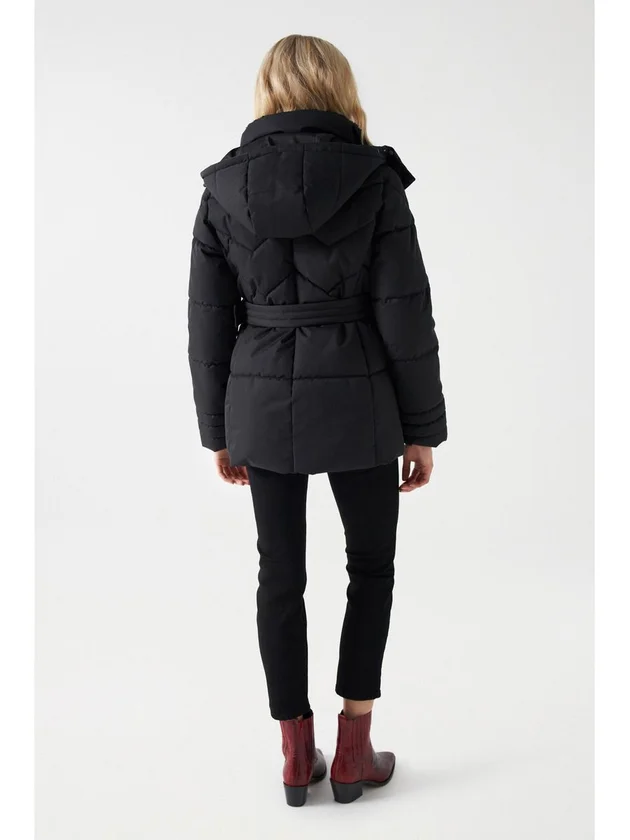 Basic Collar Puffer Jacket