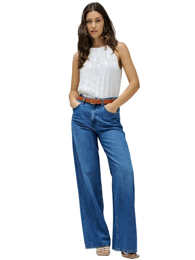 Wide Leg In Denim