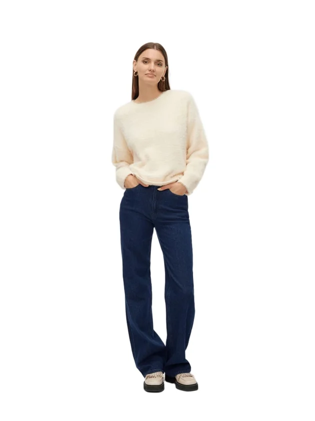 Malina LS O-Neck Boxy Pullover Boo