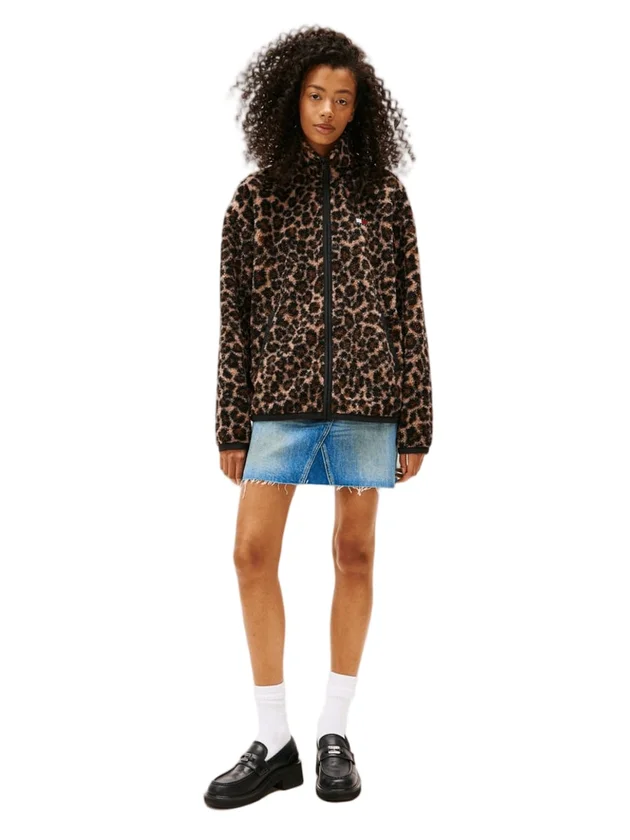 Zip Through Badge Teddy