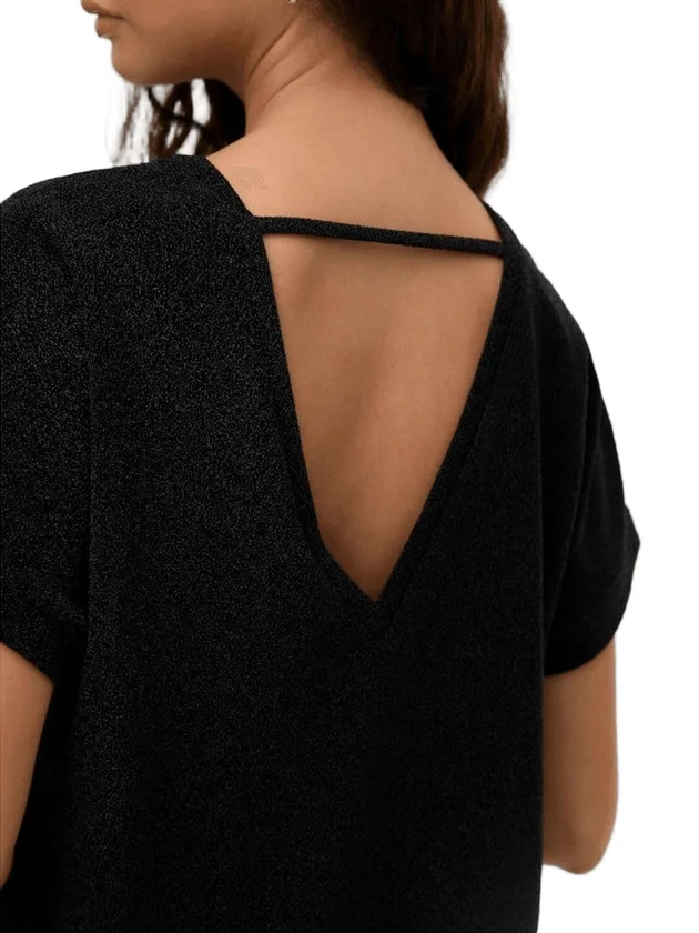 Hoxanne S S V Neck Top