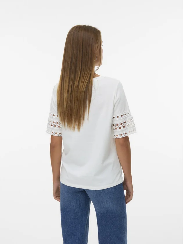 Vmivacy 2 4 O Neck Top Jrs Btq