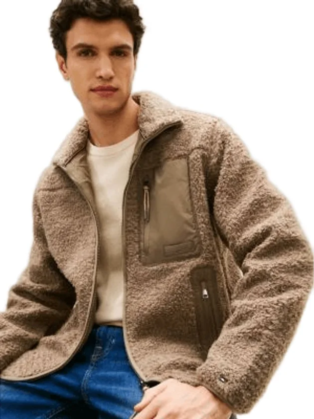 Teddy Fleece Zip Thr