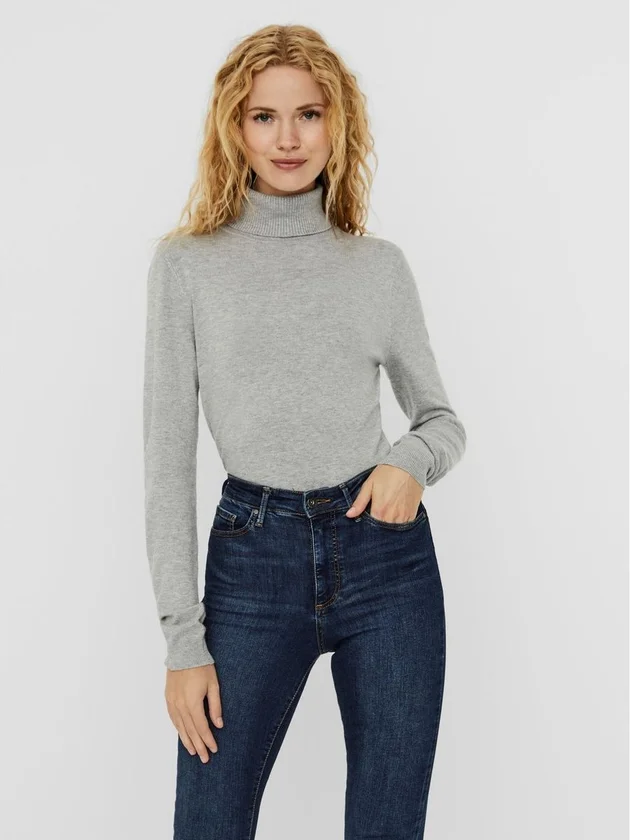 Glory Ls Rollneck Blouse Ga Noos