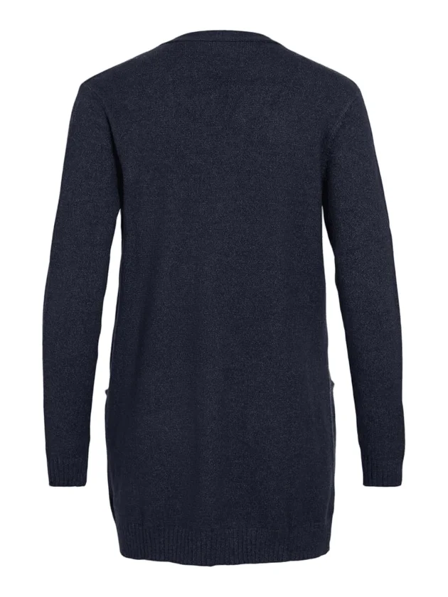 Viril Open L S Knit Cardigan Noos