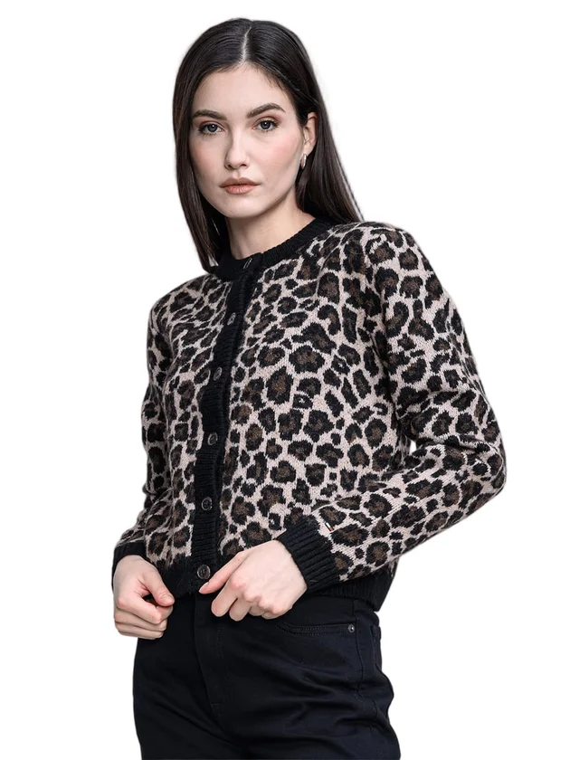 Leopard Cardigan