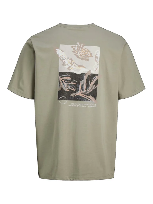 Jormontauk AOP Back Tee SS Crew Neck SN