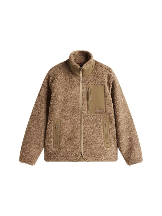 Teddy Fleece Zip Thr