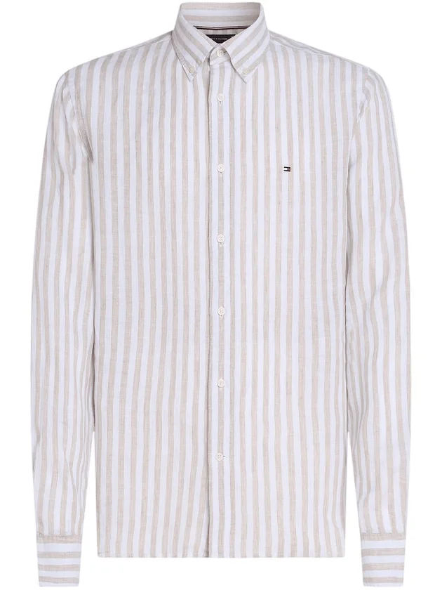 Linen Essential Stripe RF Shirt