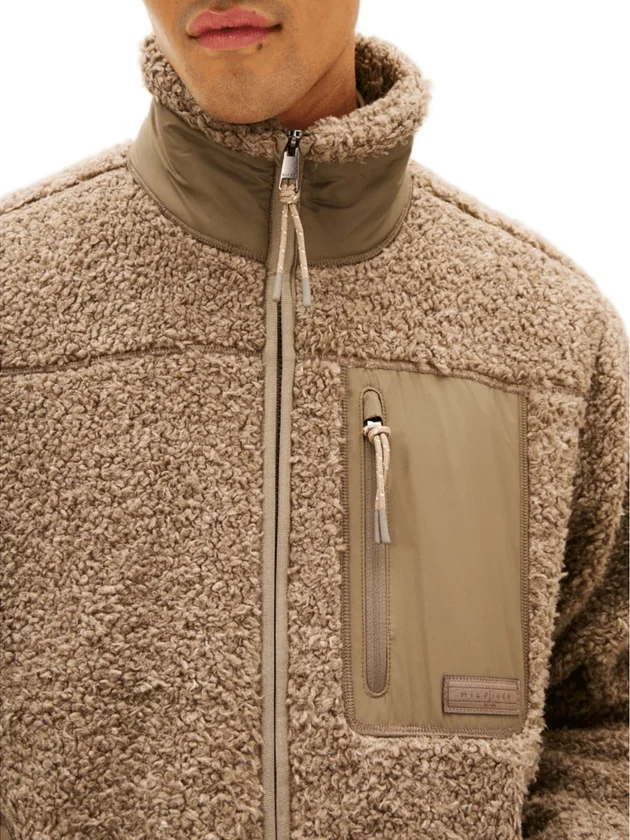 Teddy Fleece Zip Thr
