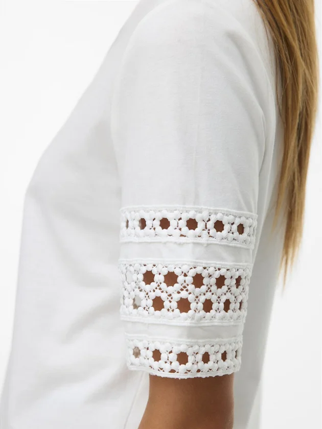 Vmivacy 2 4 O Neck Top Jrs Btq