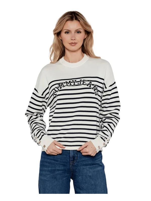 Stripe Varsity Sweater