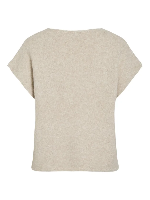 Vibenna Loose S S Knit Top