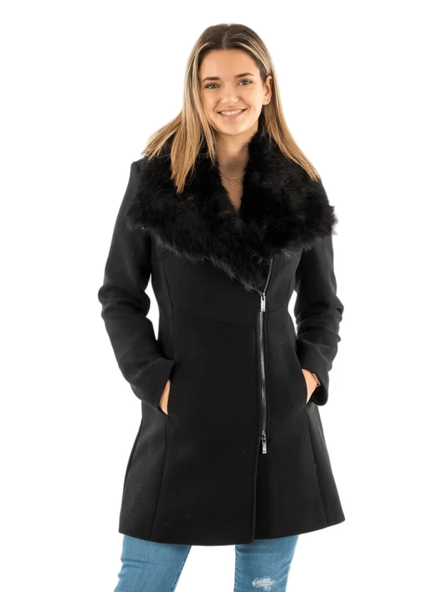 The Reimagined Wool Coat With Fur