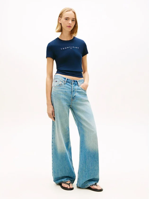 Slim Linear Tee Ext