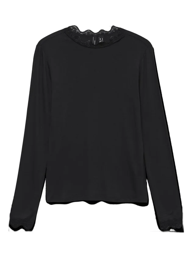 Vmrosa Ls Highneck Top Ga Noos