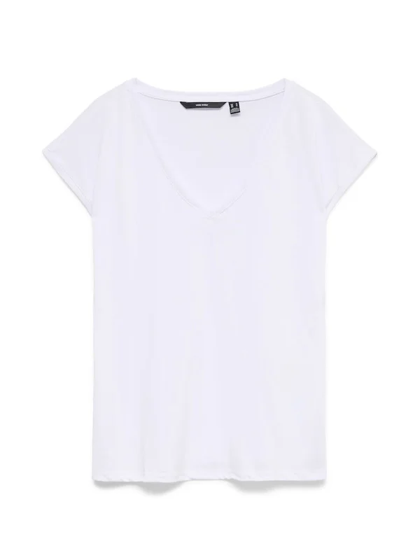 Vmfilli Ss V Neck Tee Noos